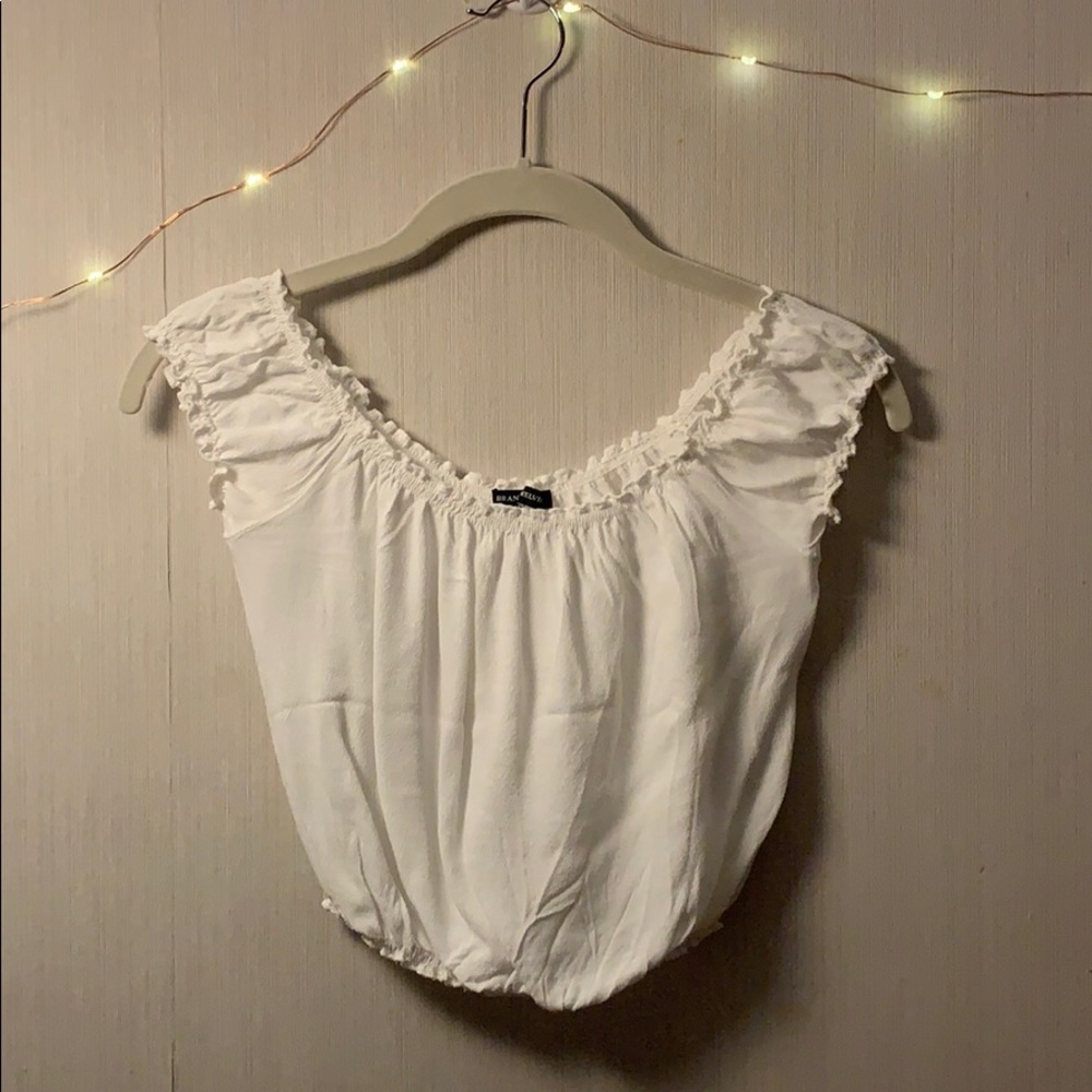 Brandy Melville Frilled Top